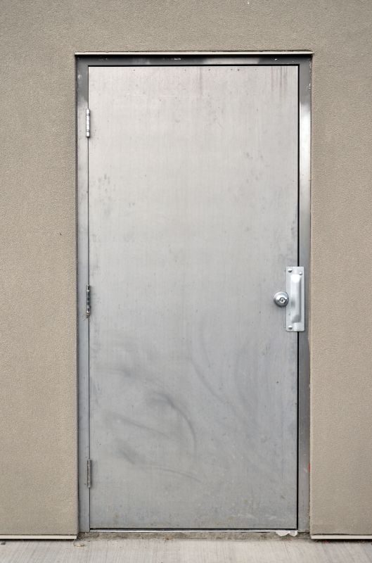 Industrial Metal Door